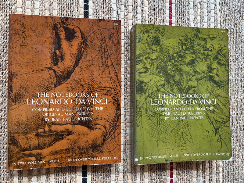 Notebooks of Leonardo DaVinci in 2 Volumes