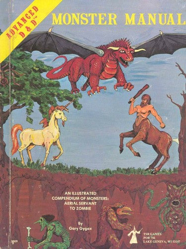 Advanced Dungeons and Dragons Monster Manual: Special Reference Work Gary Gygax; David C. Sutherland III; Tom Wham; D.A. Trampier and Jean Wells