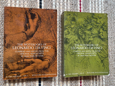 Notebooks of Leonardo DaVinci in 2 Volumes
