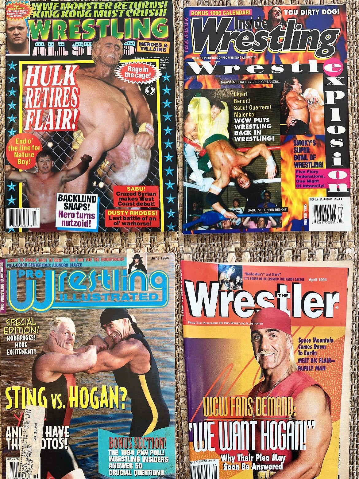 Vintage Hulk Hogan magz!