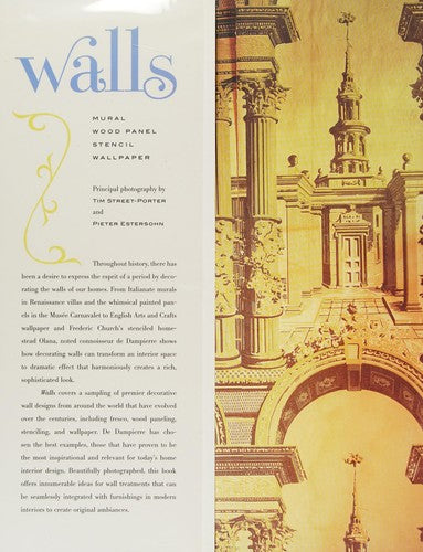 Walls: The Best of Decorative Treatments [Hardcover] de Dampierre, Florence; Street-Porter, Tim and Estersohn, Pieter