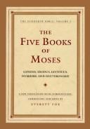 The Five Books of Moses: The Schocken Bible: Volume I / Deluxe Edition Everett Fox