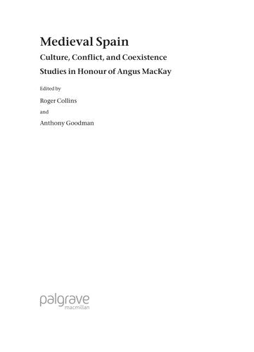 Medieval Spain: Culture, Conflict and Coexistence [Hardcover] Collins, Roger; Goodman, Anthony