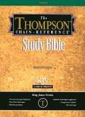 Thompson Chain-Reference Bible King James Version/Large Print/Plain/Deluxe Black Leather Thompson Frank C
