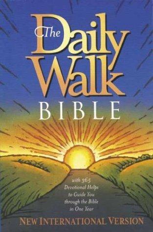 The Daily Walk Bible: New International Version Tyndale and Walk Thru the Bible