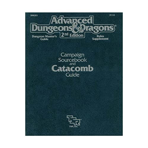 Campaign Sourcebook and Catacomb Guide/Dungeon Master's Guide/Rules Supplement/ (Advanced Dungeons and Dragons) Jaquays, Paul and Conners, William W.