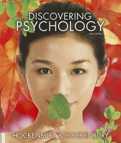 Discovering Psychology Hockenbury, Don and Hockenbury, Sandra E.