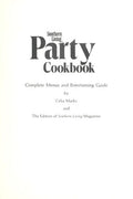 Southern Living Party Cookbook Marks, Celia