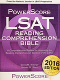 The PowerScore LSAT Reading Comprehension Bible David M. Killoran and Jon M. Denning