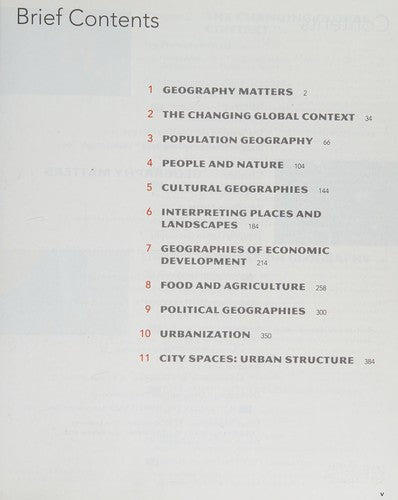 Human Geography: Places and Regions in Global Context Knox, Paul L. and Marston, Sallie A.