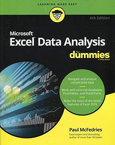 Excel Data Analysis for Dummies (For Dummies (Computer/Tech)) [Paperback] McFedries, Paul