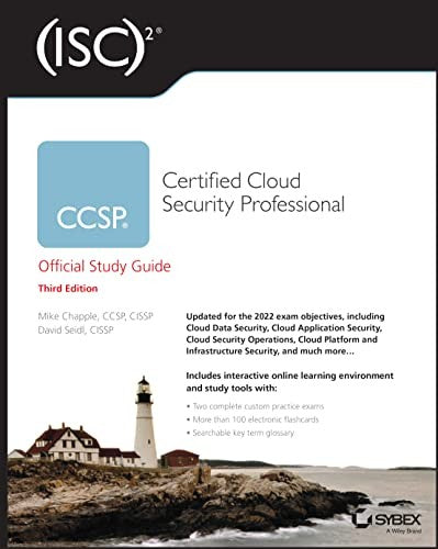 (ISC)2 CCSP Certified Cloud Security Professional Official Study Guide (Sybex Study Guide) [Paperback] Chapple, Mike and Seidl, David