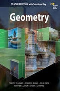 Geometry 2015: Teacher Edition With Solutions [Hardcover] Houghton Mifflin Harcourt