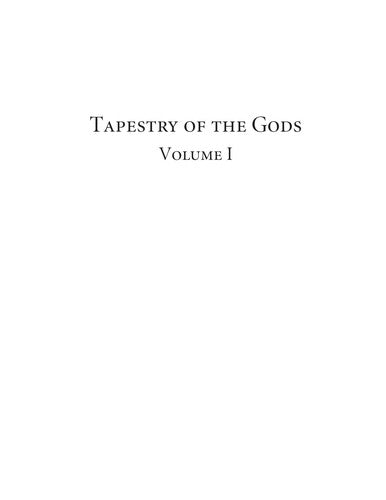 The Tapestry of the Gods: Vol 1: The Seven Rays: An Esoteric Key to Understanding Human Nature [Paperback] Michael D. Robbins, Ph.D.