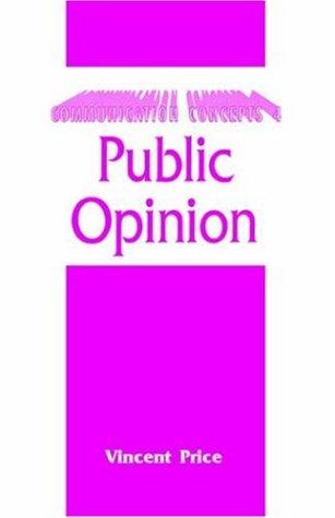Public Opinion (Communication Concepts) [Paperback] Price, Vincent E.