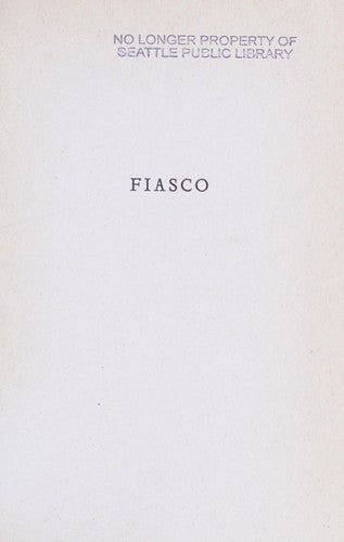 Fiasco Kertész, Imre and Wilkinson, Tim