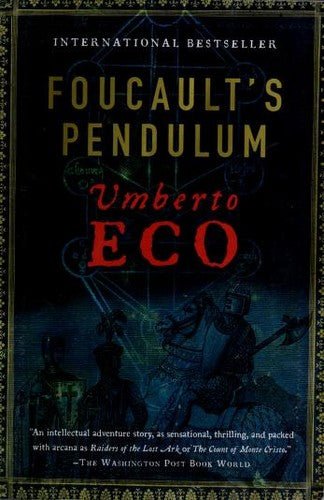 Foucault's Pendulum [Paperback] Eco, Umberto and Weaver, William