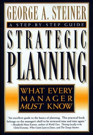 Strategic Planning [Paperback] Steiner, George A.