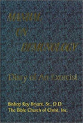 Manual on Demonology: Diary of an Exorcist [Hardcover] Roy, Sr. Bryant
