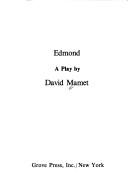 Edmond: A Play [Hardcover] Mamet, David