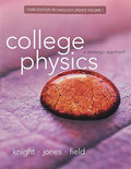 College Physics: A Strategic Approach Technology Update Volume 1 (Chapters 1-16) (3rd Edition) Knight (Professor Emeritus), Randall D.; Jones, Brian and Field, Stuart