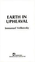 Earth in Upheaval [Mass Market Paperback] Immanuel Velikovsky